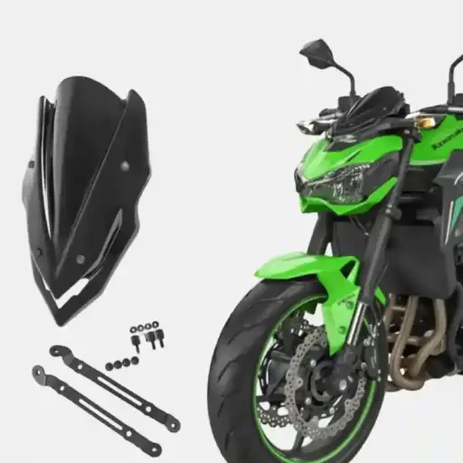Double Bubble Windscreen Visor For Z900 Model 2017-2019