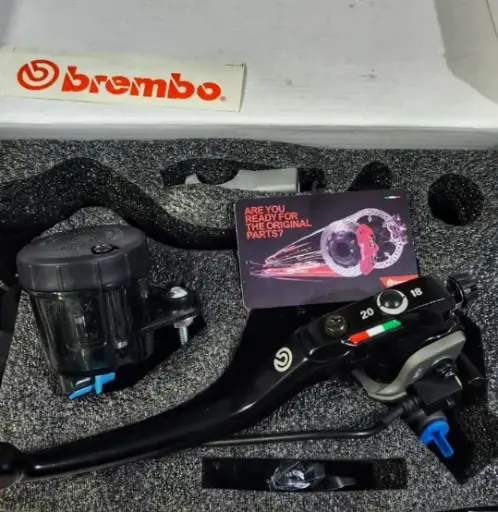 BREMBO RCS RADIAL HYDRAULIC CLUTCH AND BRAKE LEVER SET