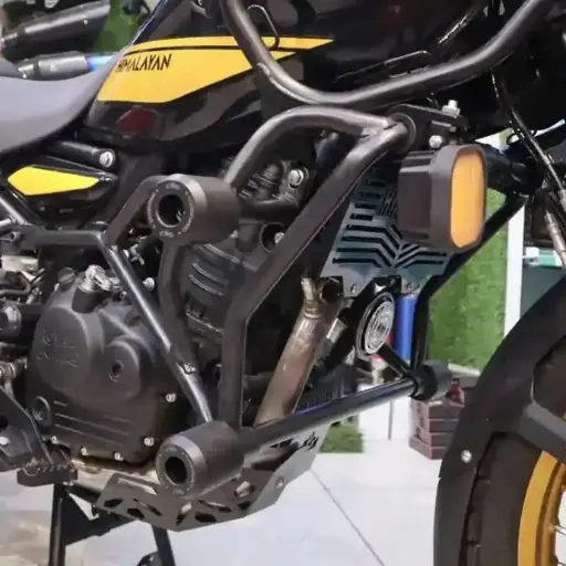 Royal Enfield Himalayan 452 Crash Guard With Heavy Sliders